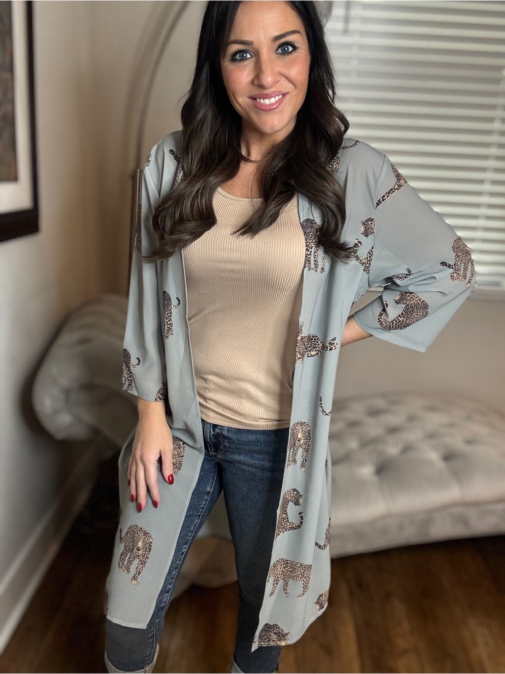 Jess Lea Stay Fierce Kimono Coverup